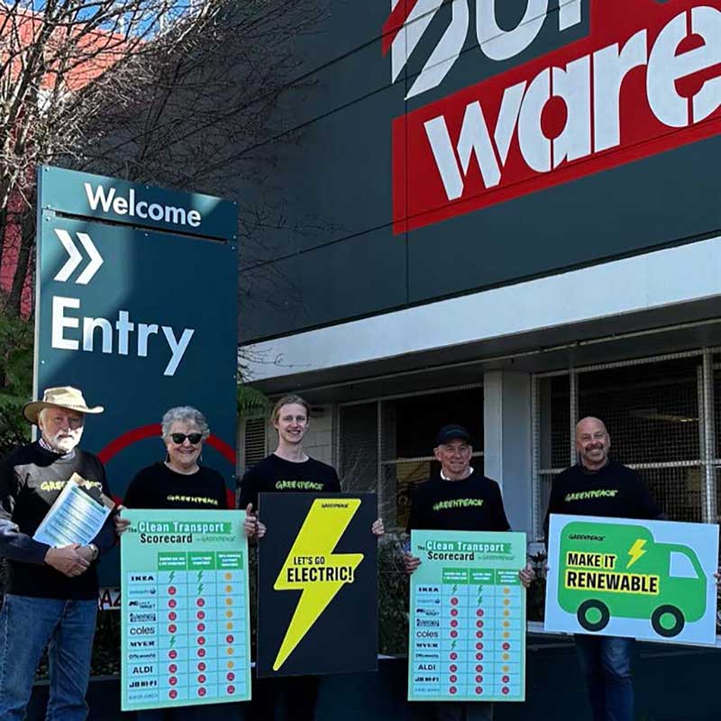 Electrify Campaign at Bunnings