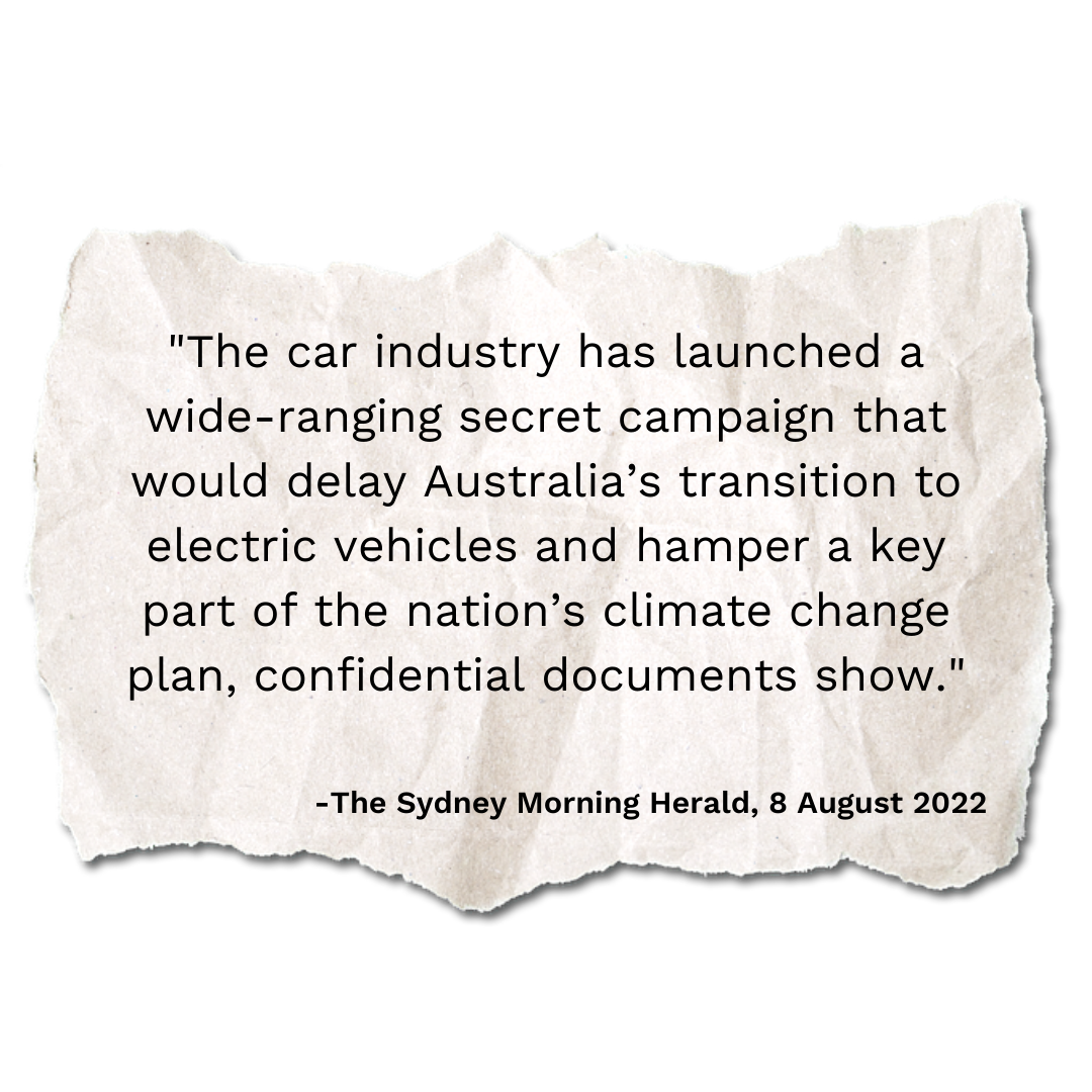 The car industry has been driving a co-ordinated lobbying campaign among policymakers to limit emissions cuts from vehicles and to downplay the role of electric vehicles, government documents reveal.-3